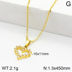 Stainless Steel Necklace  2N4002148bbov-355