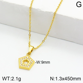 Stainless Steel Necklace  2N4002151bbov-355