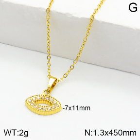 Stainless Steel Necklace  2N4002152bbov-355