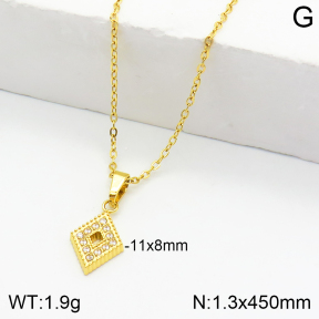 Stainless Steel Necklace  2N4002153bbov-355