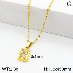 Stainless Steel Necklace  2N4002157bbov-355