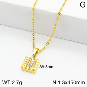 Stainless Steel Necklace  2N4002160bbov-355
