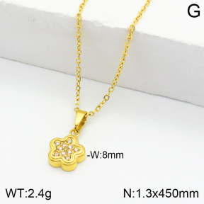 Stainless Steel Necklace  2N4002162bbov-355