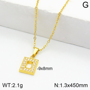 Stainless Steel Necklace  2N4002164bbov-355