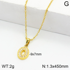 Stainless Steel Necklace  2N4002165bbov-355