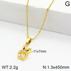 Stainless Steel Necklace  2N4002166abol-355