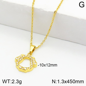 Stainless Steel Necklace  2N4002169abol-355