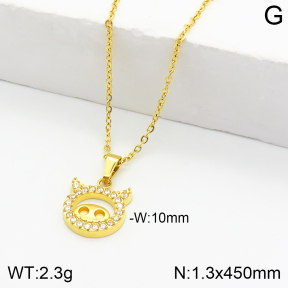 Stainless Steel Necklace  2N4002177abol-355