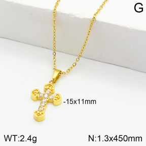 Stainless Steel Necklace  2N4002180abol-355
