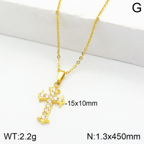 Stainless Steel Necklace  2N4002181abol-355