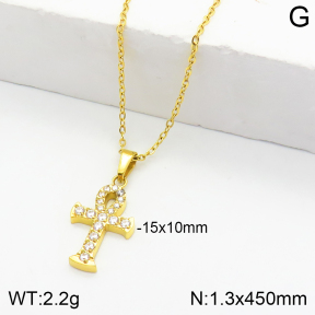 Stainless Steel Necklace  2N4002184abol-355