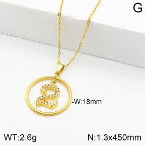 Stainless Steel Necklace  2N4002189abol-355