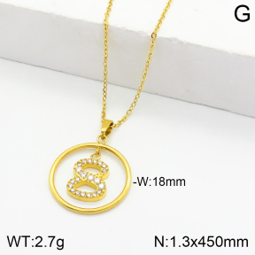 Stainless Steel Necklace  2N4002195abol-355