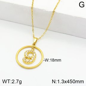 Stainless Steel Necklace  2N4002196abol-355