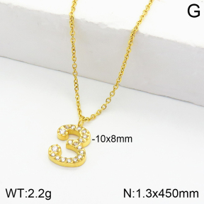 Stainless Steel Necklace  2N4002199bbov-355
