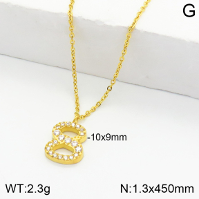 Stainless Steel Necklace  2N4002204bbov-355