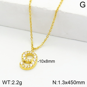 Stainless Steel Necklace  2N4002205bbov-355