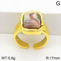 Stainless Steel Ring  Oriental Jasper,Handmade Polished  2R4000446bhia-066