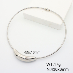 Stainless Steel Necklace  Handmade Polished  6N2004190bhia-066