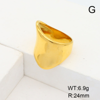 Stainless Steel Ring  Handmade Polished  6-8#  6R2001260vhha-066