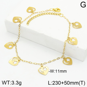 Stainless Steel Anklets  2A9000964vbmb-733