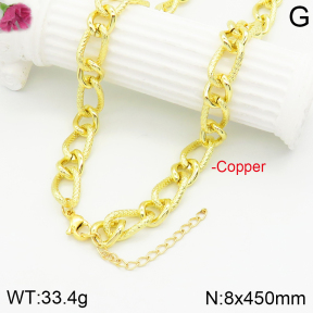 Fashion Copper Necklace  F2N200018vbpb-J138