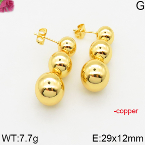 Fashion Copper Earrings  F5E200459bblo-J163