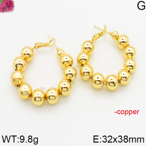 Fashion Copper Earrings  F5E200464bbmo-J163