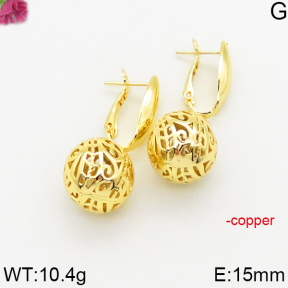 Fashion Copper Earrings  F5E200598bbpi-J163