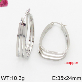 Fashion Copper Earrings  F5E200649bbni-J163