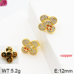 LV  Fashion Copper Earrings    PE0174063vila-J139