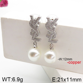 YSL  Fashion Copper Earrings    PE0174070vila-J139