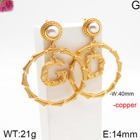 DG  Fashion Copper Earrings    PE0174079ajvb-J139
