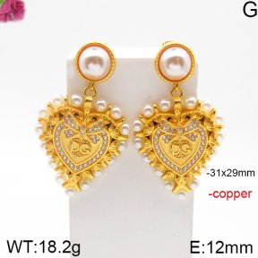 DG  Fashion Copper Earrings    PE0174081ajlv-J139