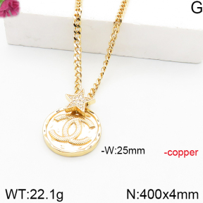 Chanel  Fashion Copper Necklaces    PN0174090ajvb-J139