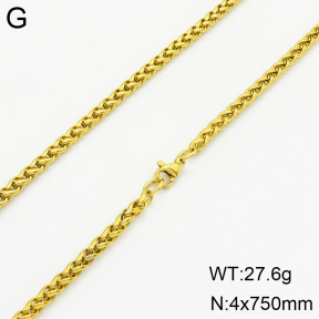 Stainless Steel Necklace  2N2003305vbmb-452