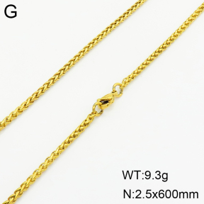 Stainless Steel Necklace  2N2003309aakl-452