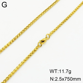 Stainless Steel Necklace  2N2003310bbml-452