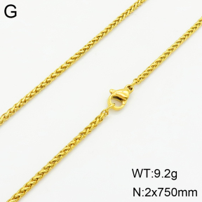 Stainless Steel Necklace  2N2003315ablb-452