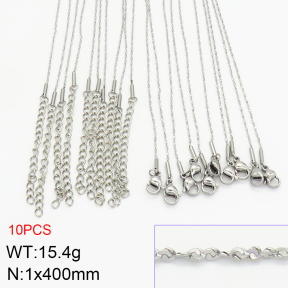 Stainless Steel Necklace  2N2003328aivb-452