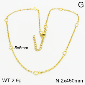 Stainless Steel Necklace  2N2003341vbmb-368