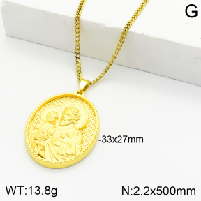 Stainless Steel Necklace  2N2003347vbnl-395