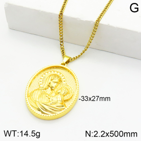 Stainless Steel Necklace  2N2003349vbnl-395