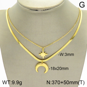 Stainless Steel Necklace  2N2003360bvpl-395