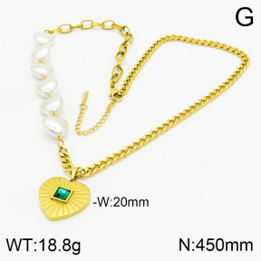 Stainless Steel Necklace  2N3001170vbpb-434