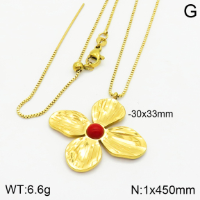 Stainless Steel Necklace  2N4002226vbpb-395