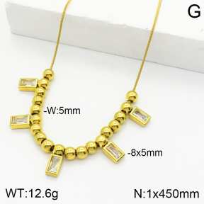 Stainless Steel Necklace  2N4002233bvpl-395
