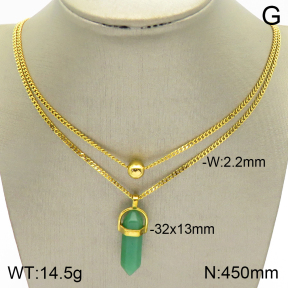 Stainless Steel Necklace  2N4002254bvpl-395