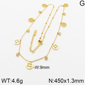 Stainless Steel Necklace  5N4001701bvpl-607