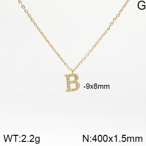 Stainless Steel Necklace  5N4001752vbnb-749